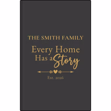 Personalized Leather Journal, New Home Gift, Realtor Closing Gift, Custom Housewarming Gift, Homeowner Memory Book, Vegan Notebook