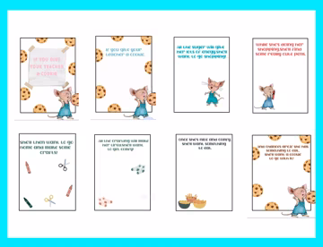 If You Give Your Teacher a Cookie, Teacher Appreciation Gift End of Year Teacher Gifts Book Template Gift
