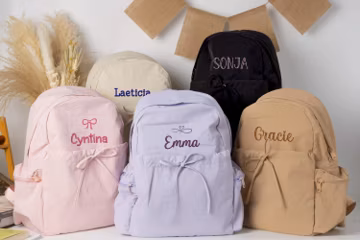 Personalized Kids Backpack with Embroidered Name | Custom School Bag | Durable Toddler Bookbag | Unique Children's Gift,Toddler Gift Idea