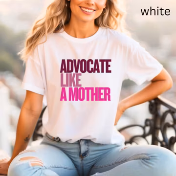 Advocate Like a Mother Tee, Gift for Moms, Unisex Jersey Short Sleeve, Mothers Day Shirt, Advocacy Support, Casual Wear