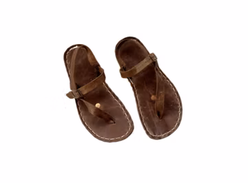 Womens Grounding Sandals | Visions Leather | Sustainable Handmade Leather Womens Traveler Sandals | Copper Rivets