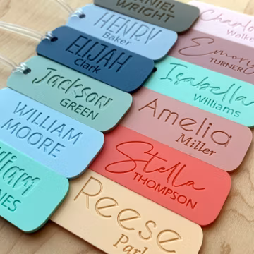Backpack Tags Personalized, Luggage Tag, Bag Tags, Name Tag For Backpacks, Personalized ID Tag, Custom Luggage Tag, Travel Accessories