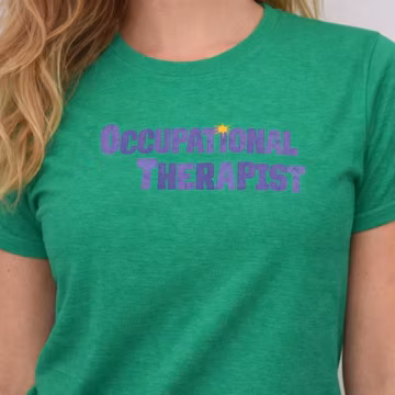 Ot Therapist Shirt, Neutral Cotton Tee, Unisex Crew Neck