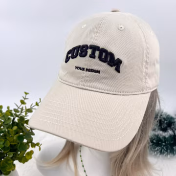 Embroidered 3D Logo baseball cap,Custom Embroidered Hat ,custom text logo, Mothers day gift,Custom Caps Sorority Hat Unisex Baseball Cap