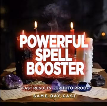 Spell Booster Ritual | Energy Enhancement for Existing Spellwork | Spiritual Support Tool | Intention Amplifier