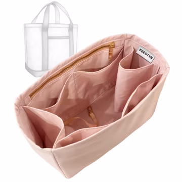 Insert for Tote Bo*t Bag, Waterproof Tote Purse Bag Organizer, XL Extra Large Medium Small Mini Crossbody Size Customizable