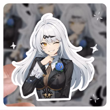 Yixuan Mischievous (Outfit: Trails of Ink) | Zenless Zone Zero Sticker | 3 Sticker | 3" Vinyl Sticker | 3 ZZZ | 3 Sticker