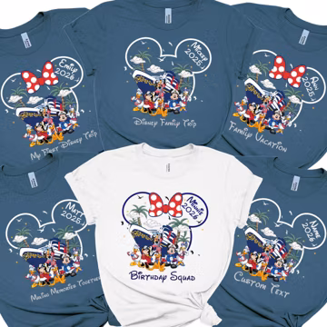 Disney Cruise Shirts, Disney Cruise Group Shirt, Disney Cruise 2026 Shirt, Disney Shirt, Family Matching Cruise Shirt, Cruise Custom Shirt