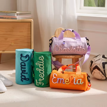 Personalized Kids Duffel Bag, Sports&Dance Bag, Custom Gym Bag, Daily Activity Bag,Hospital Bag,Vacation Travel Luggage, Back To School Gift