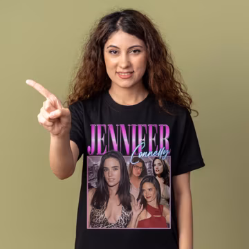 Jennifer Connelly Shirt - Customized vintage gift for him/her.