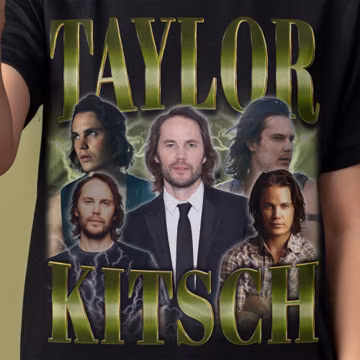 Taylor Kitsch Shirt - Customized vintage gift for him/her.
