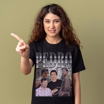 Pedro Pascal Shirt - Customized vintage gift for him/her.