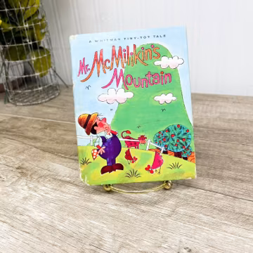 Vintage 1969 Mr. McMilikin's Mountain Whitman Tiny-Tot Tale Book Wilma Klimke