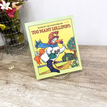 Too Many Lollipops Robert Quackenbush Vintage 1975 Scholastic Paperback Book
