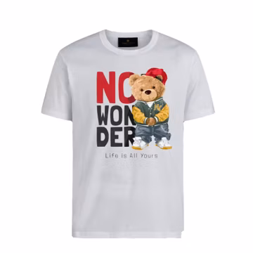 Teddy Bear T-Shirt: Unisex DTF Print, Crew Neck