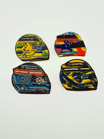 Hat Pins | F1 Hat Pin | Formula One Hat Pin | McLaren Hat Pins | Ferrari Hat Pins | Mercedes Hat Pins
