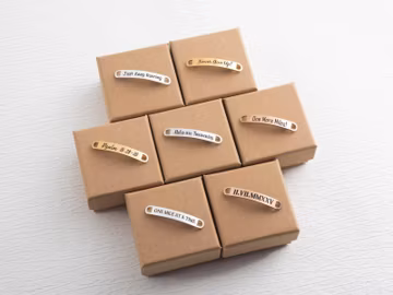 Personalized Running Shoe Tags: Stainless Steel Shoe Lace Charms
