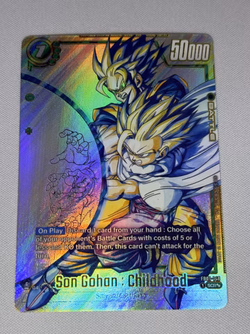 Son Gohan: Childhood SCR Collectible Card (PROXY)