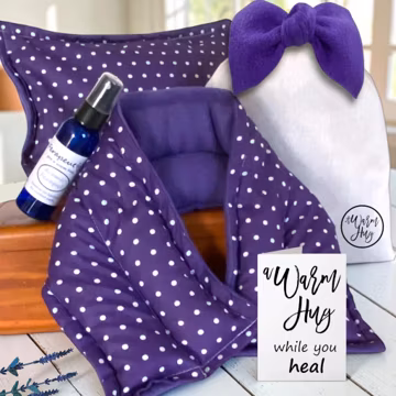 Get Well Gift Set | Comfort Care Package for Surgery, Illness, Recovery | Hot Cold Packs, A Warm Hug Gift