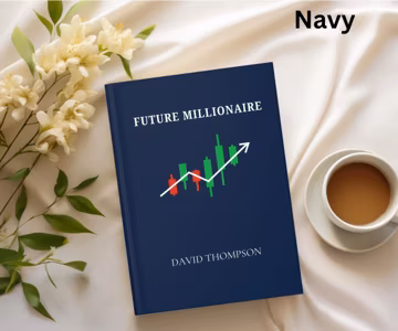 Future Millionaire Trading Journal Personalized Trader Notebook for Stocks & Crypto Day Trader Gift Stock Broker Gift, Stock Market, Broker