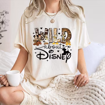Disney Animal Kingdom Shirt, Mickey Safari, Lion King, Wild About Disney