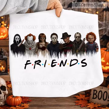 Horror Friends PNG, Horror Character Png, Scary Movie Squad Png, Halloween Horror Png, Spooky Season Png, Digital Download