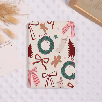 Christmas Kindle Case For Kindle 10th 11th 12th Paperwhite 6" 6.8" 7" Case,Kindle basic Colorsoft Personalized Kindle cover KPW6