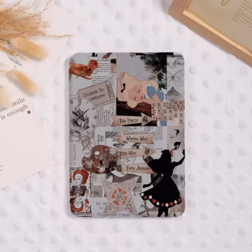 Alice Kindle Case For Kindle 10th 11th 12th Paperwhite 6" 6.8" 7" Case,Kindle basic Colorsoft Personalized Kindle cover KPW6