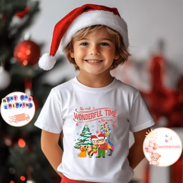 The Most Wonderful Time Of The Year Christmas Toddler Shirt, Disney Pixar Up Kids Sweatshirt, Disney Carl Russel Dug Kevin Christmas Tee