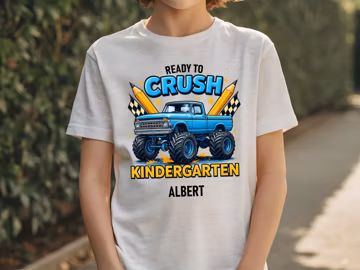 Custom Ready To Crush Kindergarten Shirts, Back To School Shirt, Kindergarten Shirt, First Day of The School Shirt, Gift For Kindergarten