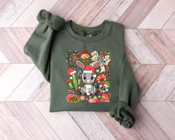 Mi Burrito Sabanero Mexican Sweatshirt, Feliz Navidad Sweater, Tuki Tuki Donkey Hoodie, Spanish Christmas Gift, Latino Christmas Donkey Tee