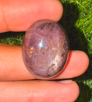 Natural Ruby Star Oval Cub 1 piece Loose stone good color africa Ruby 62.20 Carats Ruby Certified gem stone Big size 21.4x27x10.4MM