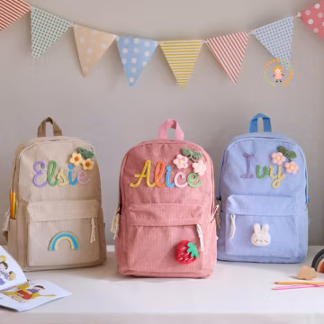 Custom Kids Backpack - Preschool Backpack, Custom Toddler School Bag, Cute Birthday Gifts for Children, Back to School, Gifts for Girls Boys