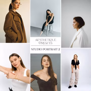 Studio Portrait Lightroom Presets V2