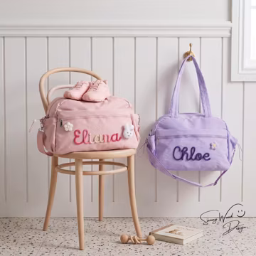 Personalized Kids Duffel Bag, Sports&Dance Bag, Custom Gym Bag, Daily Activity Bag,Hospital Bag,Vacation Travel Luggage, Back To School Gift