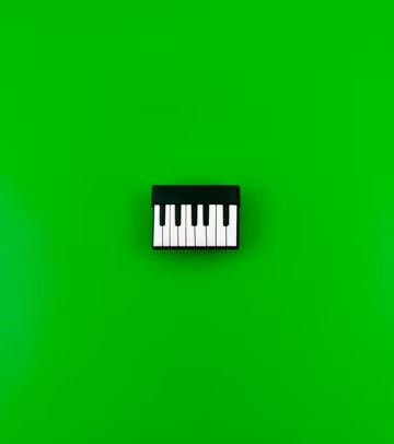 Charming Musician Shoe Decor for Pianists and Music Lovers