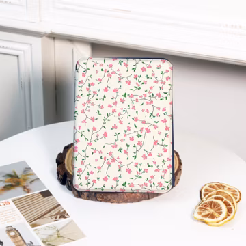 Floral Print Kindle Cases For New Kindle 12/11/10th Gen 2025/2022,Paperwhite 6"7",Kawaii Style Sleeve,Fresh Style,E-reader Cases For Bookish