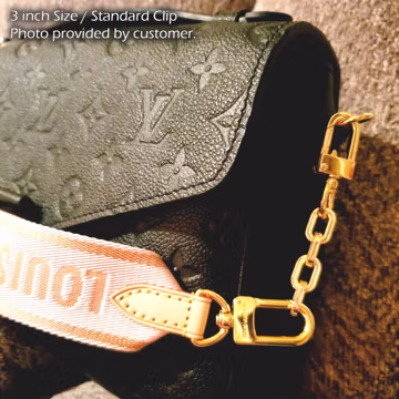 Louis Vuitton Purse Strap Extender – Gold-Tone Crossbody Chain