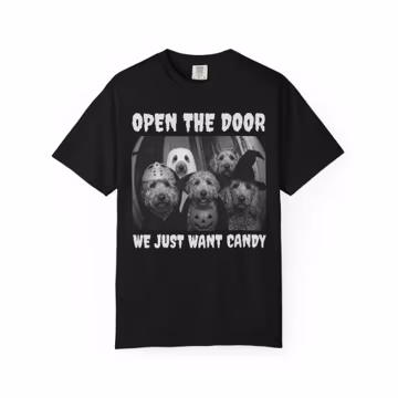 Goldendoodle Halloween Shirt Comfort Colors® Halloween Shirt Golden Doodle Lover Shirt Spooky Season Shirt Trick or Treat Shirt Doodle Gifts