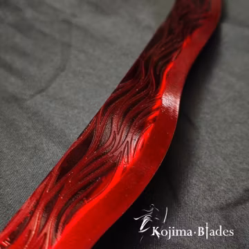 Rivers of Blood Metal Katana Prop | Full Tang Hand Forged Steel Art | Elden Ring Decor | 1:1 Scale Cosplay Prop | Soulsborne Fan Art