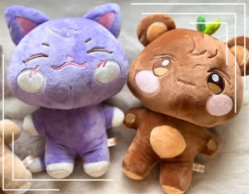 Aniteez Plushies Available in 11-12 Inches and Keychain Cute Kpop Collectable, Ateez Bias Doll, Cute Ateez Gift for friend