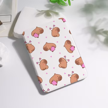 Capybara Kindle case For Colorsoft Kindle 8/10/11/12th Paperwhite 10th 11th 12th 6" 6.8" 7" inch Basic Case, KPW6 Personalized