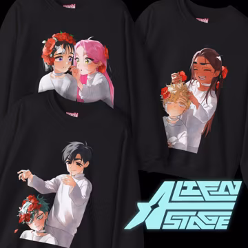 Alien Stage Sweatshirt - Till Ivan Anakt Garden Long Sleeved Tshirt - ALNST ivantill Shirt - Idol Anime T-shirt