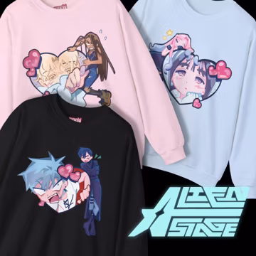 Alien Stage Sweatshirt - Ivan Till Heart Long Sleeved Tshirt - ALNST ivantill Shirt - Idol Anime T-shirt