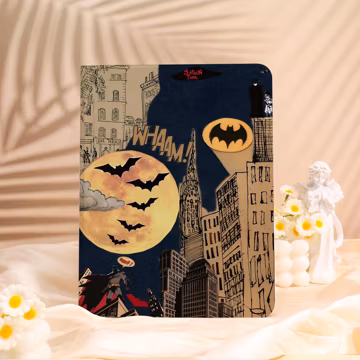 Cool Bat Collage iPad Case with Pen Holder for 2025 Air 7-11/13,Custom iPad Mini Case Gift,iPad Pro 2024/2022,Girly iPad 10/9/8 Cover