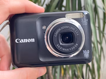 Canon PowerShot A800 Digital Camera – 10MP – Compact Point & Shoot – Vintage Digicam