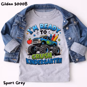I'm Ready To Crush Kindergarten Shirt, Boys Kindergarten Shirts, funny kindergarten shirt, back to school shirt for boys