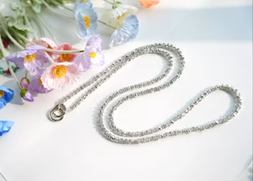 Crystal Crossbody Phone Chain: Anti-Theft Lanyard with Rhinestone Beads