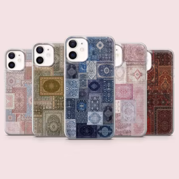 Persian Rug Phone Case Vintage Carpet Muslim Cultural Cover for iPhone 16,15,14,13,12,11 Pixel 9Pro,8A Samsung S24FE,S23FE,S22,A16,A55,A25.