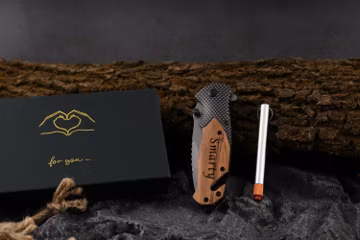 Custom Engraved Utility Knife, Outdoor Edc Tool, Boyfriend Groomsmen Gift